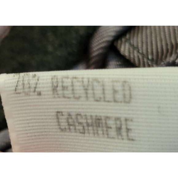 Cross & Winsor Wool Cashmere Blend Overcoat Long Trench Men's 44R Gray - Picture 9 of 10